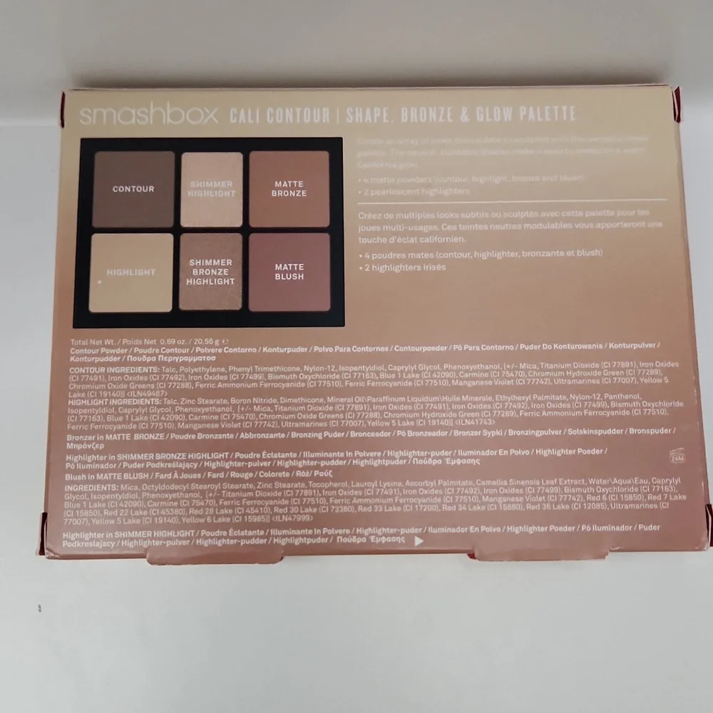 NIB Smashbox Cali Contour Palette